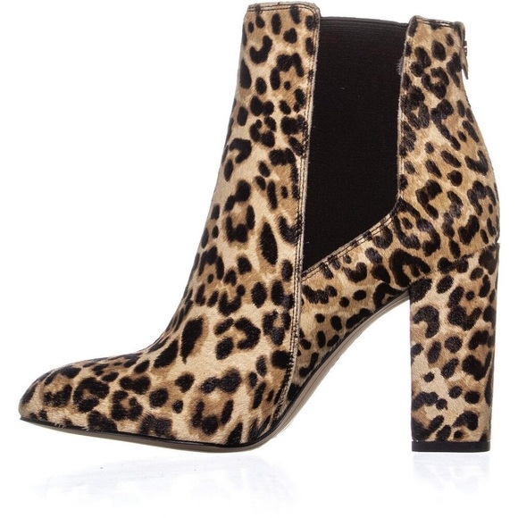 NIB Sam Edelman Case Chelsea Booties Leopard - Picture 5 of 10